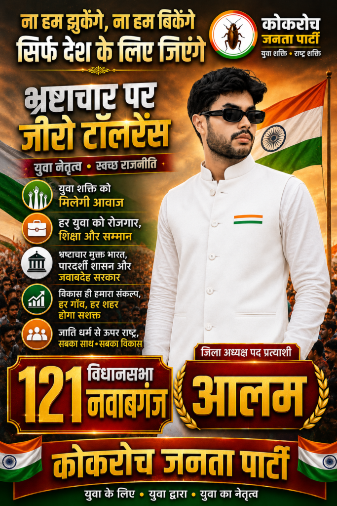 Cockroach Janta Party Viral Poster